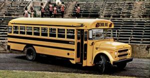 Chevrolet B50 Blue Bird School Bus 1968 года